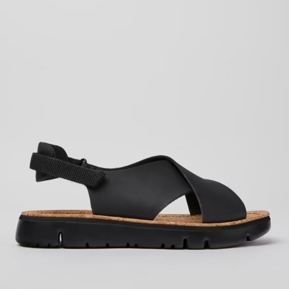 Brand New - Camper Womens Oruga Sandal Flat - Black - 10 - Picture 1 of 5